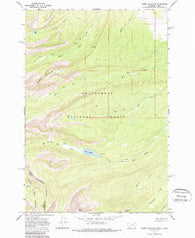 Jumbo Mountain Montana Historical topographic map, 1:24000 scale, 7.5 X 7.5 Minute, Year 1966