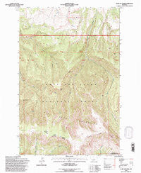Jump Off Peak Montana Historical topographic map, 1:24000 scale, 7.5 X 7.5 Minute, Year 1995