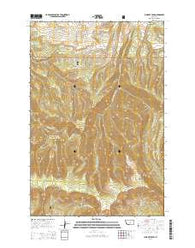 Jump Off Peak Montana Current topographic map, 1:24000 scale, 7.5 X 7.5 Minute, Year 2014