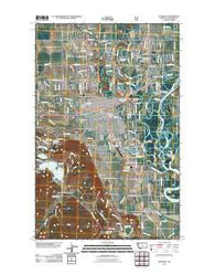 Kalispell Montana Historical topographic map, 1:24000 scale, 7.5 X 7.5 Minute, Year 2011