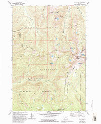 Kelly Lake Montana Historical topographic map, 1:24000 scale, 7.5 X 7.5 Minute, Year 1977