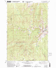 Kelly Lake Montana Historical topographic map, 1:24000 scale, 7.5 X 7.5 Minute, Year 1977