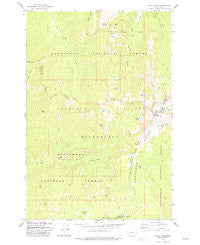 Kelly Lake Montana Historical topographic map, 1:24000 scale, 7.5 X 7.5 Minute, Year 1977