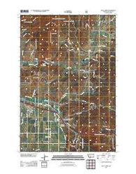 Kelly Creek Montana Historical topographic map, 1:24000 scale, 7.5 X 7.5 Minute, Year 2011