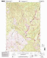 Kent Peak Montana Historical topographic map, 1:24000 scale, 7.5 X 7.5 Minute, Year 1998