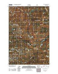 Kent Peak Montana Historical topographic map, 1:24000 scale, 7.5 X 7.5 Minute, Year 2011