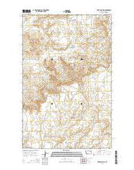 Kerr Cow Camp Montana Current topographic map, 1:24000 scale, 7.5 X 7.5 Minute, Year 2014