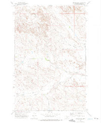 Kester School Montana Historical topographic map, 1:24000 scale, 7.5 X 7.5 Minute, Year 1972