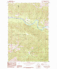 Keystone Peak Montana Historical topographic map, 1:24000 scale, 7.5 X 7.5 Minute, Year 1985
