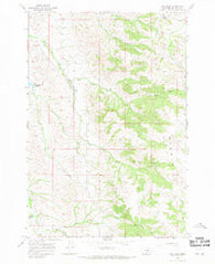 Kid Creek Montana Historical topographic map, 1:24000 scale, 7.5 X 7.5 Minute, Year 1967