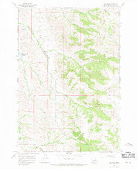 Kid Creek Montana Historical topographic map, 1:24000 scale, 7.5 X 7.5 Minute, Year 1967