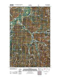 Kila Montana Historical topographic map, 1:24000 scale, 7.5 X 7.5 Minute, Year 2011