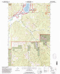 Kila Montana Historical topographic map, 1:24000 scale, 7.5 X 7.5 Minute, Year 1994