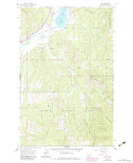 Kila Montana Historical topographic map, 1:24000 scale, 7.5 X 7.5 Minute, Year 1962