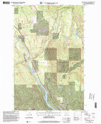 Kilbrennan Lake Montana Historical topographic map, 1:24000 scale, 7.5 X 7.5 Minute, Year 1997