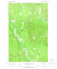 Kilbrennan Lake Montana Historical topographic map, 1:24000 scale, 7.5 X 7.5 Minute, Year 1963