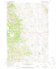 King Mountain Montana Historical topographic map, 1:24000 scale, 7.5 X 7.5 Minute, Year 1966