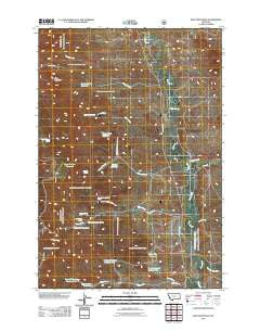 King Mountain Montana Historical topographic map, 1:24000 scale, 7.5 X 7.5 Minute, Year 2011