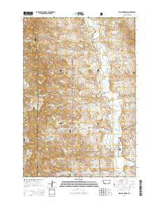 King Mountain Montana Current topographic map, 1:24000 scale, 7.5 X 7.5 Minute, Year 2014