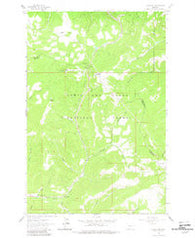 Kings Hill Montana Historical topographic map, 1:24000 scale, 7.5 X 7.5 Minute, Year 1961