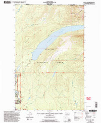 Kintla Lake Montana Historical topographic map, 1:24000 scale, 7.5 X 7.5 Minute, Year 1994