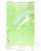 Kintla Lake Montana Historical topographic map, 1:24000 scale, 7.5 X 7.5 Minute, Year 1966