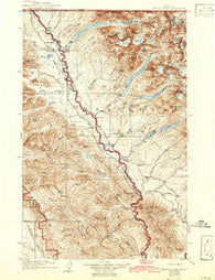 Kintla Lakes Montana Historical topographic map, 1:125000 scale, 30 X 30 Minute, Year 1906