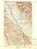 Kintla Lakes Montana Historical topographic map, 1:125000 scale, 30 X 30 Minute, Year 1906