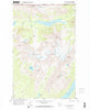 Kintla Peak Montana Historical topographic map, 1:24000 scale, 7.5 X 7.5 Minute, Year 1968