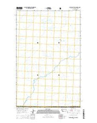 Kintla Lake OE N Montana Current topographic map, 1:24000 scale, 7.5 X 7.5 Minute, Year 2014