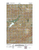 Kipp Lake Montana Historical topographic map, 1:24000 scale, 7.5 X 7.5 Minute, Year 2011