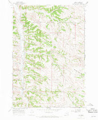 Kirby Montana Historical topographic map, 1:24000 scale, 7.5 X 7.5 Minute, Year 1967