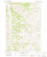 Kirby Montana Historical topographic map, 1:24000 scale, 7.5 X 7.5 Minute, Year 1967