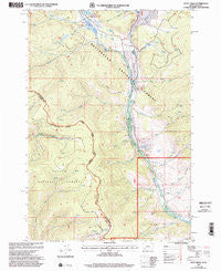 Kitty Creek Montana Historical topographic map, 1:24000 scale, 7.5 X 7.5 Minute, Year 1997