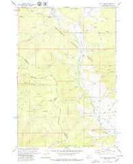 Kitty Creek Montana Historical topographic map, 1:24000 scale, 7.5 X 7.5 Minute, Year 1978