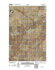 Knees NE Montana Historical topographic map, 1:24000 scale, 7.5 X 7.5 Minute, Year 2011