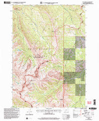 Koch Peak Montana Historical topographic map, 1:24000 scale, 7.5 X 7.5 Minute, Year 2000