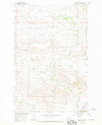 Kolberg Ranch Montana Historical topographic map, 1:24000 scale, 7.5 X 7.5 Minute, Year 1966