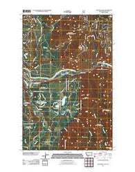 Kootenai Falls Montana Historical topographic map, 1:24000 scale, 7.5 X 7.5 Minute, Year 2011