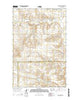 Kraut Coulee Montana Current topographic map, 1:24000 scale, 7.5 X 7.5 Minute, Year 2014