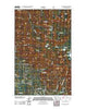 Ksanka Peak Montana Historical topographic map, 1:24000 scale, 7.5 X 7.5 Minute, Year 2011