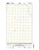 Ksanka Peak OE N Montana Current topographic map, 1:24000 scale, 7.5 X 7.5 Minute, Year 2014