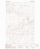 Kuka Crossing Montana Historical topographic map, 1:24000 scale, 7.5 X 7.5 Minute, Year 1985