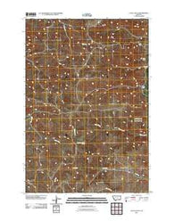 Lacey Gulch Montana Historical topographic map, 1:24000 scale, 7.5 X 7.5 Minute, Year 2011