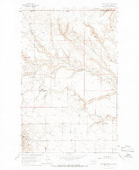 Laird School Montana Historical topographic map, 1:24000 scale, 7.5 X 7.5 Minute, Year 1964