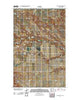 Laird School Montana Historical topographic map, 1:24000 scale, 7.5 X 7.5 Minute, Year 2011
