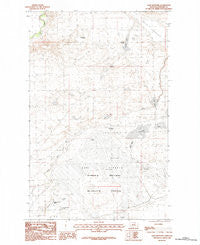 Lake Bowdoin Montana Historical topographic map, 1:24000 scale, 7.5 X 7.5 Minute, Year 1984