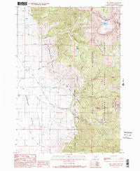 Lake Cameron Montana Historical topographic map, 1:24000 scale, 7.5 X 7.5 Minute, Year 1988