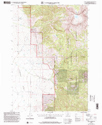 Lake Cameron Montana Historical topographic map, 1:24000 scale, 7.5 X 7.5 Minute, Year 1997