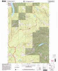 Lake Marshall Montana Historical topographic map, 1:24000 scale, 7.5 X 7.5 Minute, Year 1999